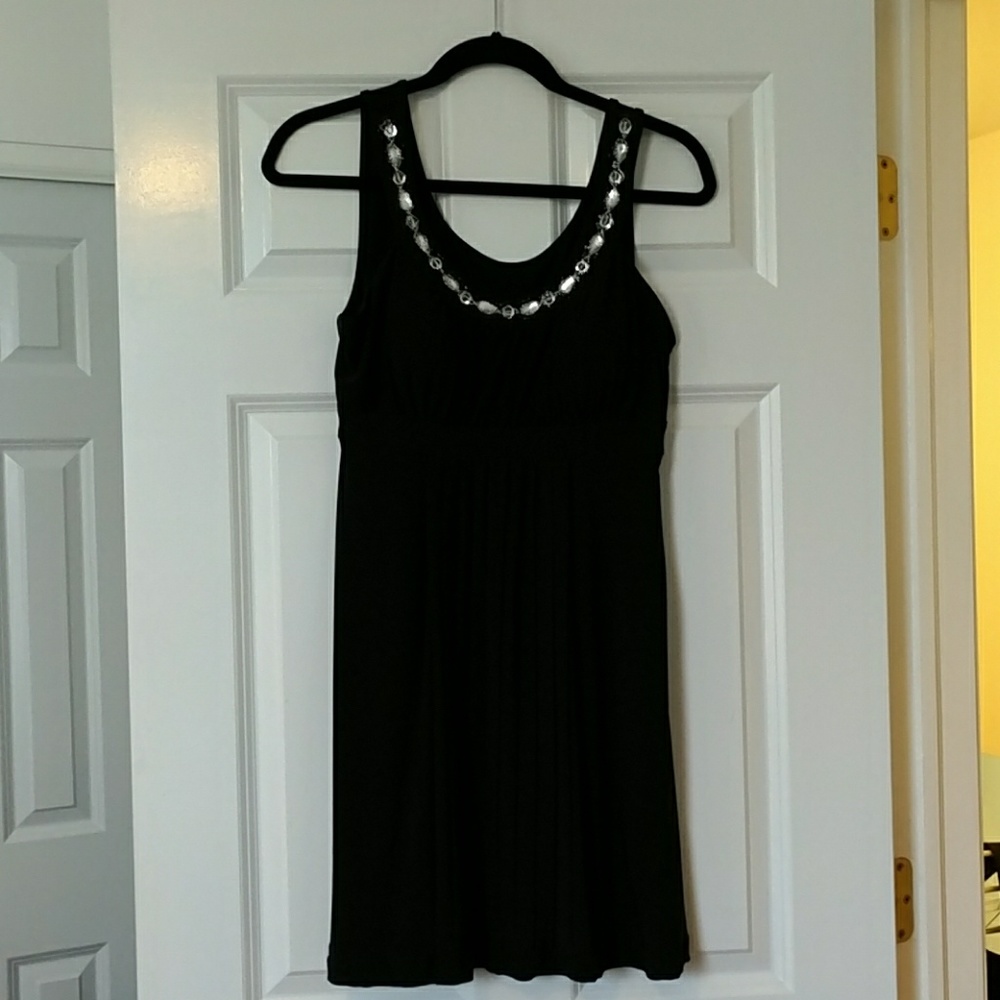 Classic black party dress